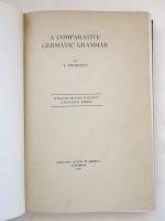 A Comparative Germanic Grammar. [William Dwight Whitney Linguistic Series]