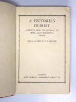 A Victorian Diarist. Extracts from the Journals of Mary，Lady Monkswell 1873 - 1895.