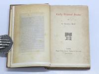 Early Printed Books.