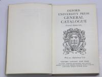 Oxford University Press General Catalogue 1963. With an Alphabetical List.