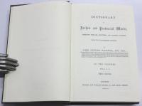 A Dictionary of Archaic and Provincial Words. Obsolete Phrases，Proverbs，and Ancient Customs from the Fourteenth Century. By James Orchard Halliwell. ハリウェル古語・地方語辞典