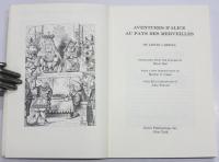 Aventures d'Alice au Pays des Merveilles. (Alice in French) Translated from the English by Henri Bue，with a New Introduction by Morton N.Cohen，with 42 Illustrations by John Tenniel. 不思議の国のアリス　フランス語版　
