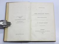 Lectures on the English Poets. Delivered At The Surrey Institution.
