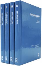 Vocabulary. Critical Concepts in Linguistics.