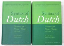 Syntax of Dutch. Nouns and Noun Phrases.