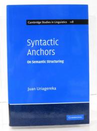 Syntactic Anchors. On Semantic Structuring.