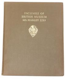 Facsimile of British Museum MS.Harley 2253. [Early English Text Society Original Series, No.255.]