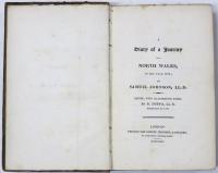 A Diary of a Journey into North Wales，in the Year 1774. Edited，with Illustrative Notes，by R. Duppa，LL.B. 「北ウェールズ旅日記」　
