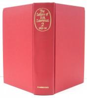 The Letters of D.H.Lawrence. Volume II. 1913-16. [The Cambridge Edition of the Letters and Works of D.H.Lawrence] D.H.ロレンス書簡集　第2巻　1913-1916年　