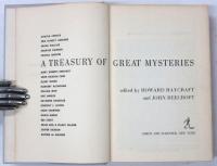 A Treasury of Great Mysteries. Edited by Howard Haycraft and John Beecroft. 珠玉ミステリー選集　