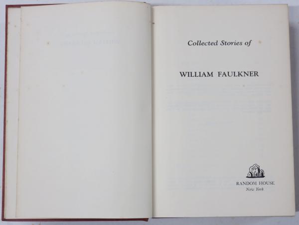 Collected Stories of William Faulkner. ウィリアム・フォークナー