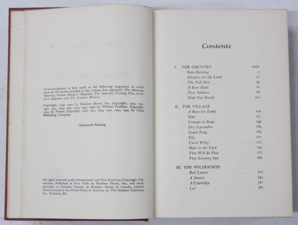 Collected Stories of William Faulkner. ウィリアム・フォークナー