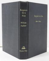 Requiem for a Nun. (”A Novel by William Faulkner” to front cover of the jacket). 尼僧への鎮魂歌　