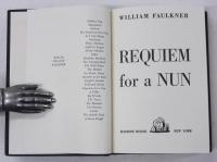 Requiem for a Nun. (”A Novel by William Faulkner” to front cover of the jacket). 尼僧への鎮魂歌　