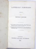 Latter-Day Pamphlets.
