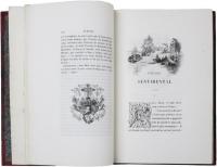 Voyage Sentimental. Traduction nouvelle precedee d’un Essai sur la vie et les ouvrages de Sterne par M.J.Janin. Edition illustree par MM.Tony Johannot et Jacque. (仏)センチメンタル・ジャーニー