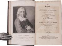 The Lives of Dr. John Donne;- Sir Henry Wotton; Mr. Richard Hooker;- Mr. George Herbert; and Dr. Robert Sanderson. To Which is Now First Added，Love and Truth. With Notes，and the Life of the Author，by Thomas Zouch. (英)伝記集　