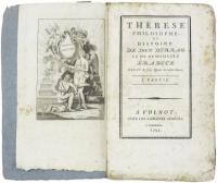 Therese Philosophe，ou Histoire de Dom Dirrag et de Demoiselle eradice. Ornee de seize figures en taille-douce. (仏)女哲学者テレーズ　