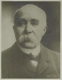 ジョルジュ・クレマンソー (フランス首相)　写真　(署名なし)　Georges Clemenceau (unsigned).