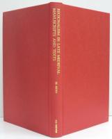 Regionalism in Late Medieval Manuscripts and Texts. Essays Celebrating the Publication of A Linguistic Atlas of Late Medieval English.