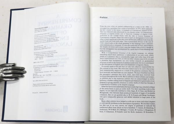 【中古】A comprehensive grammar of theEnglish language／Randolph Quirk ... [et al.] ;index by David Crystal／Longman A Comprehensive Grammar of the English Language: Index by