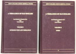 A Thesaurus of Old English. Vol.I: Introduction and Thesaurus; Vol.II: Index.