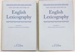 The Oxford History of English Lexicography. Vol.1: General - Purpose Disctionaries.; Vol.2: Specialized Dictionaries.