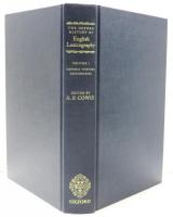 The Oxford History of English Lexicography. Vol.1: General - Purpose Disctionaries.; Vol.2: Specialized Dictionaries.