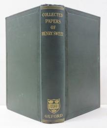 Collected Papers of Henry Sweet. Arranged by H，C，Wyld.