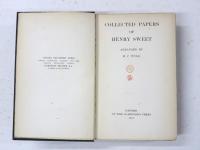 Collected Papers of Henry Sweet. Arranged by H，C，Wyld.