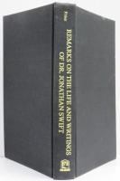 Remarks on the Life and Writings of Dr.Jonathan Swift.