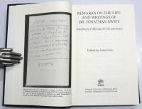 Remarks on the Life and Writings of Dr.Jonathan Swift.