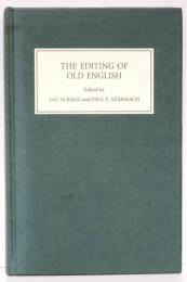 The Editing of Old English. Papers from the 1990 Manchester Conference. Sponsored by the Manchester Centre for Anglo-Saxon Studies and the Center for Medieval and Early Renaissance Studies，State University of New York at Binghamton. Edited by D.G.Scragg and Paul E.Szarmach. With the Assistance of Helen Scheck and Holly Holbrook.