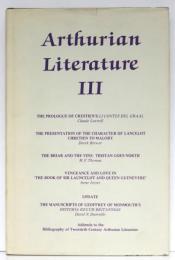 Arthurian Literature III. Edited by Richard Barber. Advisory Editors: Tony Hunt，Toshiyuki Takamiya.