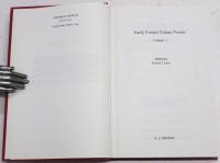 Early French Tristan Poems. Vols.I-II. [Arthurian Archives I&II] 