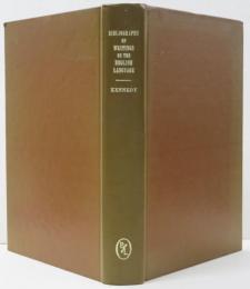 A Bibliography of Writings on the English Language. From the Beginning of Printing to the End of 1922. [Dictionaries of the World. Reprint and Micropublication Series]