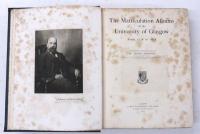The Matriculation Albums of the University of Glasgow from 1728 to 1858. Translated and Annotated by the late W.Innes Addison.