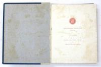 The Book of Trinity College Dublin 1591-1891. Tercentenary Celebration July，1892. Presented by the Provost and Senior Fellows of Trinity College，Dublin.