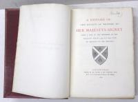 A History of the Society of Writers to Her Majesty’s Signet. With a List of the Members of the Society from 1594 to 1890 and an Abstract of the Minutes.