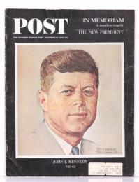 The Saturday Evening Post 1963年12月14日号　表紙：John F. Kennedy 1917-63 (J.F.ケネディ) (画 N.ロックウェル)