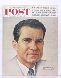 The Saturday Evening Post 1960年11月5日号　表紙：ニクソン副大統領 (画 N.ロックウェル)　