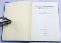 Studies in Modern English. The Thirtieth Anniversary Publication of the Modern English Association. (編著者: 近代英語協会創立30周年記念論文集編集委員会)