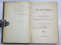 Hans Sachs-Forschungen. Festschrift zur vierhundertsten Geburtsfeier des Dichters. Im Auftrage der Stadt Nurnberg herausgegeben von A.L.Stiefel.