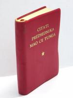Citati Predsednika Mao Ce Tunga. 毛主席语录　