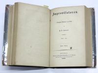 Improvisatoren. Original Roman i to Dele. Forste Deel [and] Anden Deel. 即興詩人　