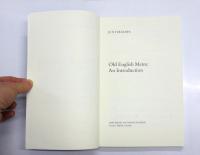 Old English Metre. An Introduction. [Toronto Anglo-Saxon series 7]