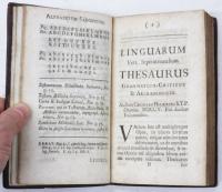 Linguarum Vett. Septentrionalium Thesauri Grammatico-Critici，& Archaeologici，Auctore Georgio Hickesio，Conspectus Brevis per Gul. Wottonum，S.T.B. Cui，ab Antiquae Literaturae Septentrionalis Cultore Adjectae Aliquot Notae Accedunt; cum Appentice ad Notas.