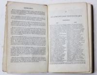 An Elementary Dictionary for Common Schools; with Pronouncing Vocabularies of Classical，Scripture，and Modern Geographical Names.