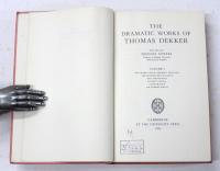 The Dramatic Works of Thomas Dekker. トマス・デッカー演劇集　