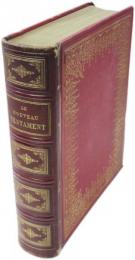 Le Nouveau Testament Selon la Vulgate, Traduit en Français, avec des Notes, par L'Abbé J.- B. Glaire, Ouvrage Approuvé par le Saint - Siége, Après Examen Fait a Rome par la Sacrée Congrégation de l'Index. Édition de Luxe.
新約聖書　(フランス語聖書)
